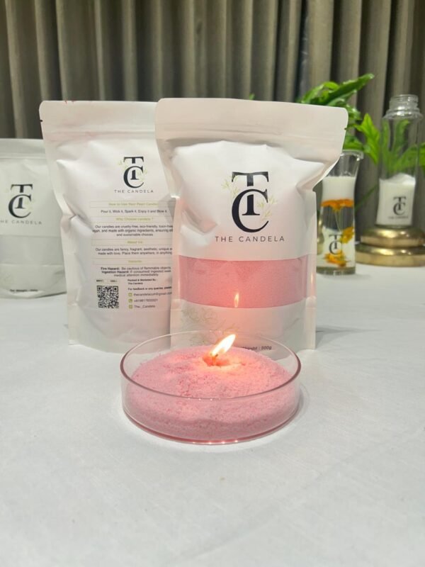 Pearl Candle - Mystic Rose